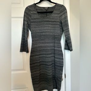Express Women’s fitted sweater dress